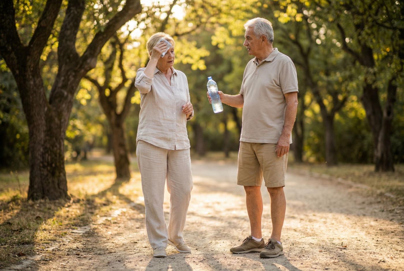 Bouffées de chaleur chez les seniors : quelles causes ?